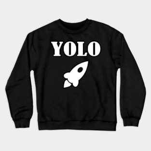 Shares, short squeeze, retail trader, rocket Crewneck Sweatshirt